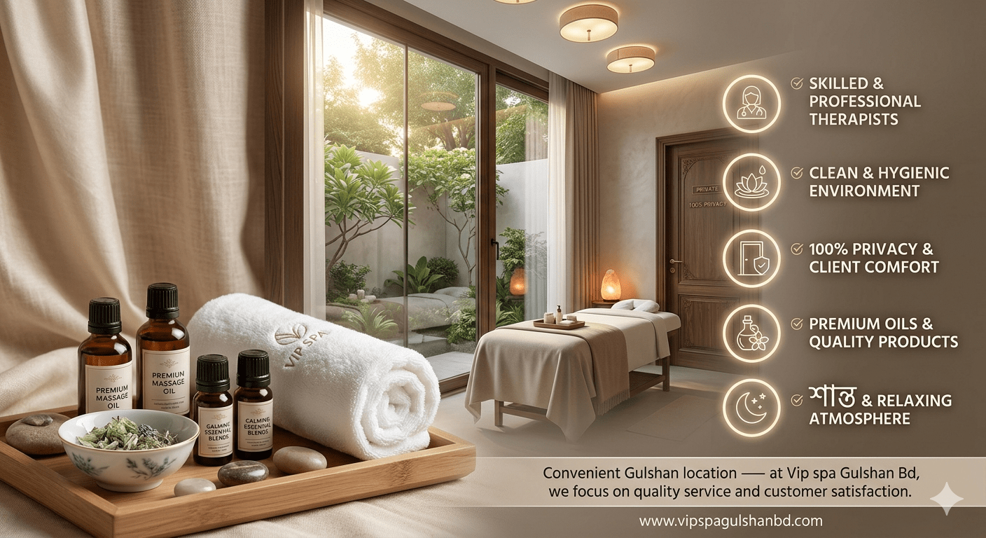 Luxury Spa in Gulshan Vip Spa Gulshan BD relaxing massage room