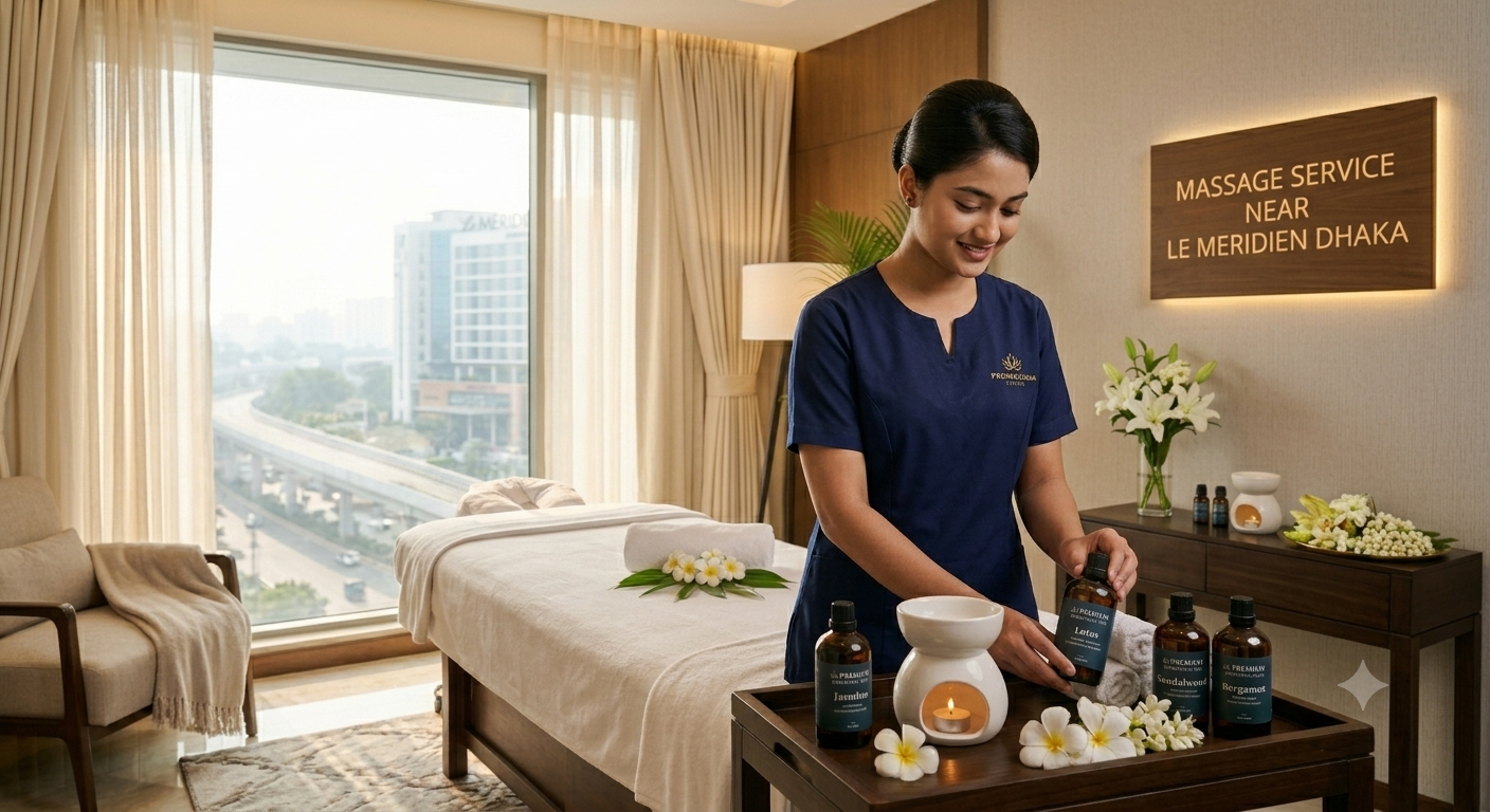 Massage Service near Le Meridien Dhaka – 5-Star Hotel Wellness